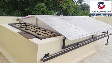 Roofing automation | automatic roofing sliding door | gate automation