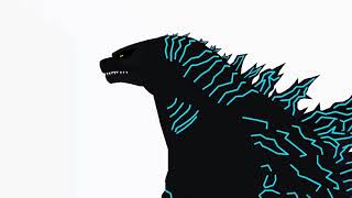 Monster Verse Godzilla Roar And Atomic Breath Test Stick Nodes Animationsohel Animator