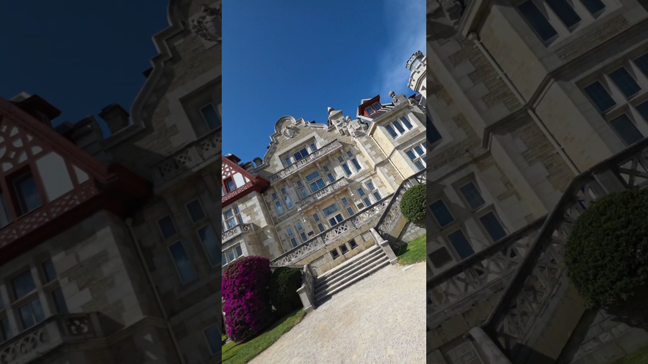 El impresionante Palacio de la Magdalena en Santander, una joya arquitectónica.
