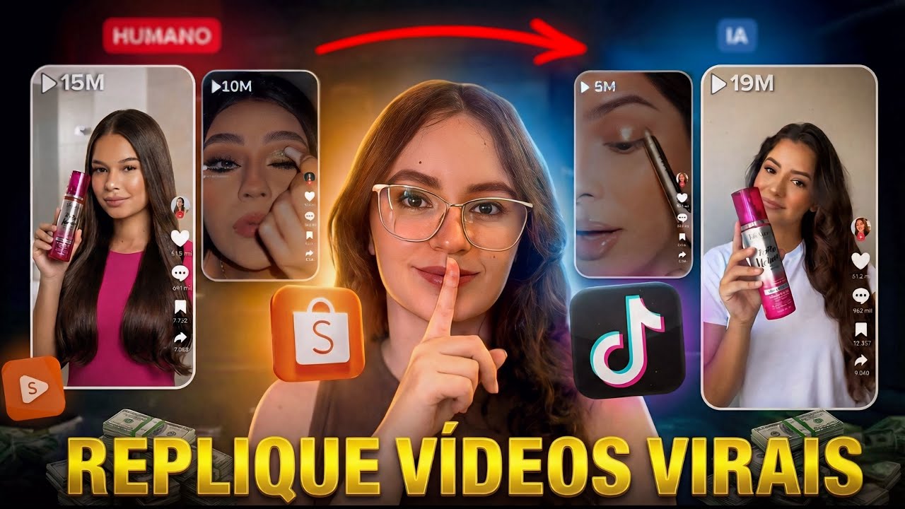 AFILIADO SHOPEE: Crie Vídeos Virais em Minutos com IA e GANHE COMISSÕES (Topview Video Agent)