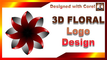 3D Logo Design #corelDraw #designedwithcorel #corelDrwawtips