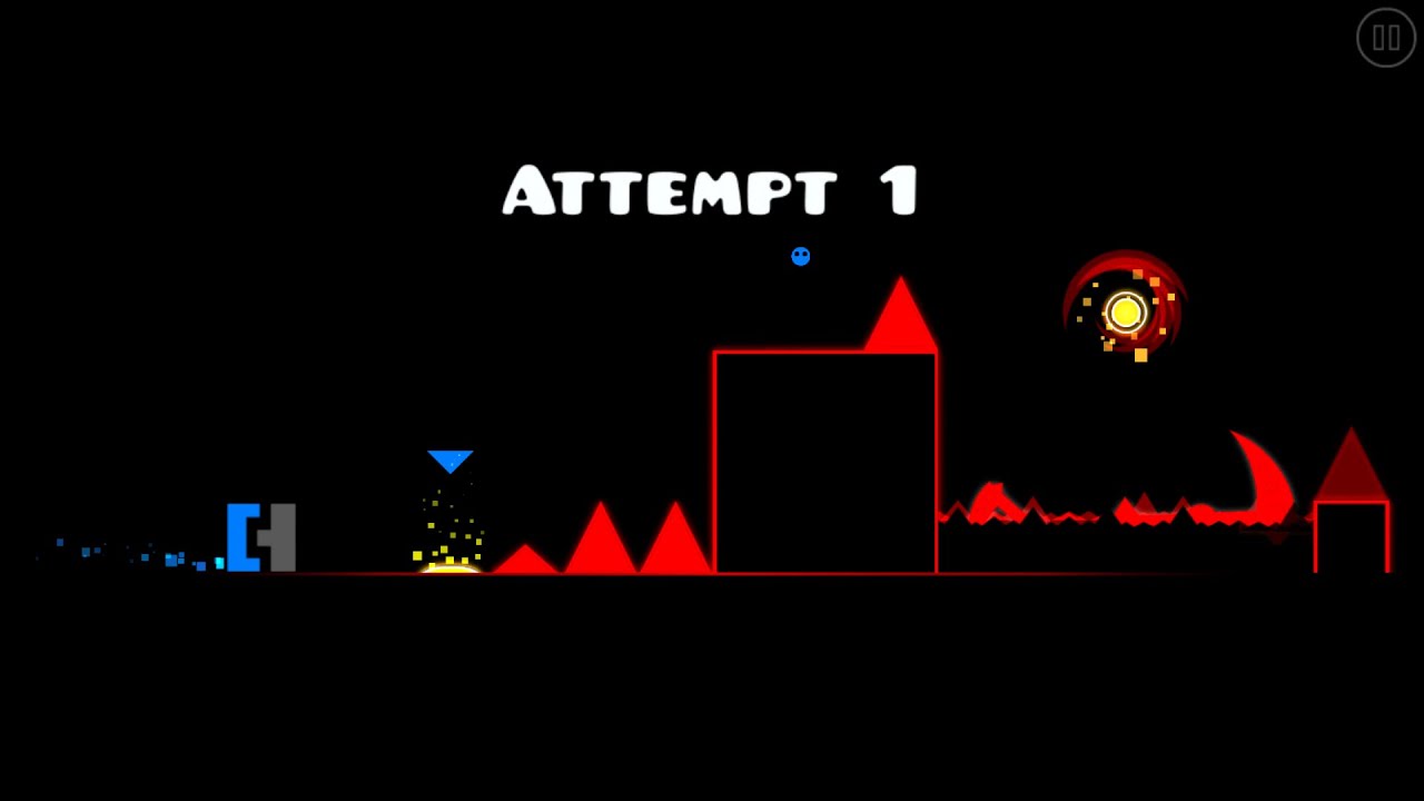 jugando a geometry dash 2 parte - YouTube