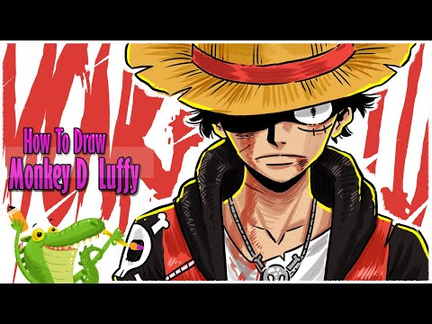 How To Draw Monkey D Luffy Onepiece Myhobbyclass Com Learn Drawing Painting And Have Fun With Art And Craft How To Draw Monkey D Luffy Onepiece Myhobbyclass Com Learn Drawing Painting And Have Fun With Art And Craft