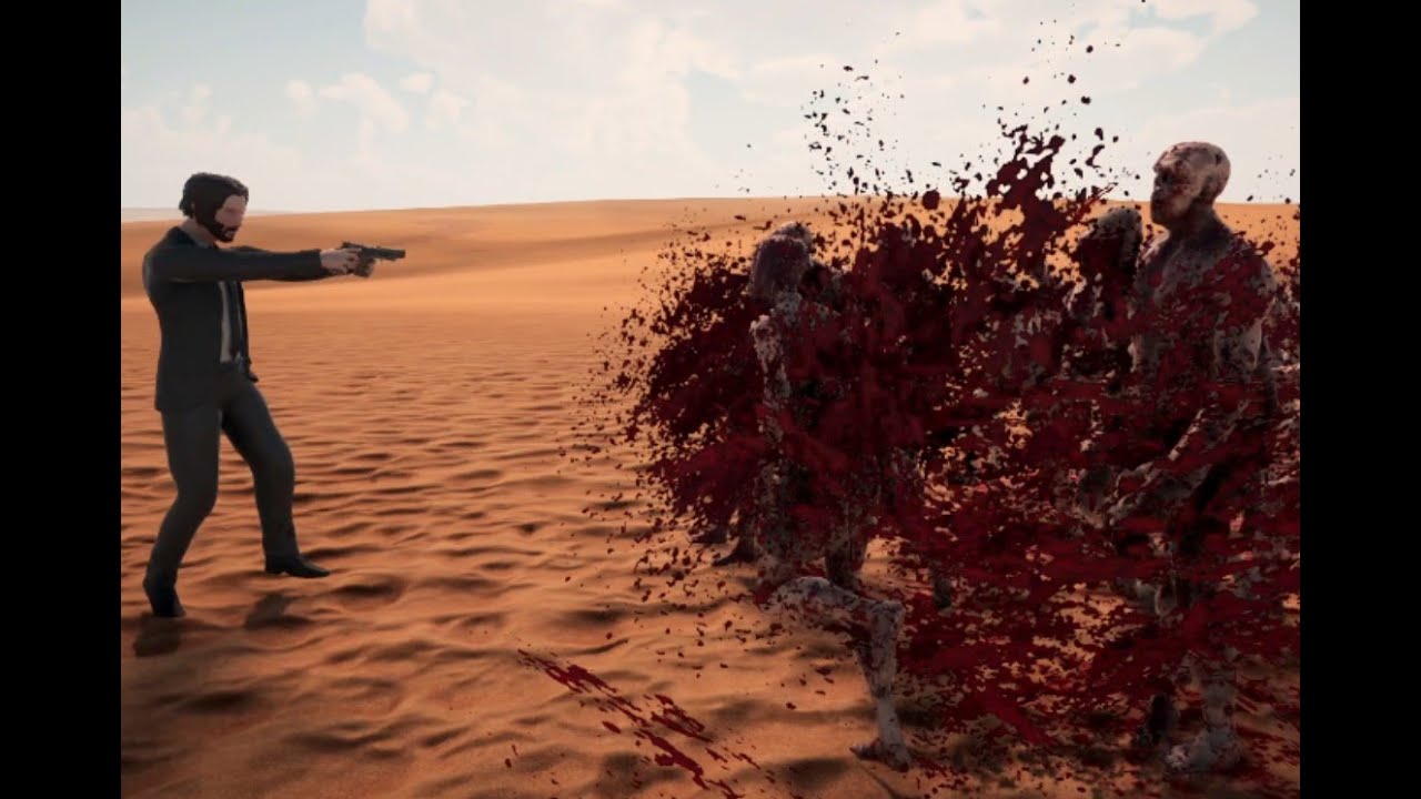 John Wick VS. Zombies - Ultimate Epic Battle Simulator  - UEBS 2