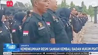 Siaran Tvri  Muhammad Taufik Ketua Umum Psht Yang Sah