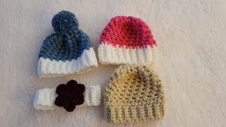 AG - Mini Bean Crochet hat - Tutorial