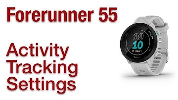 Garmin Forerunner 55 - How To Disable Activity Tracking