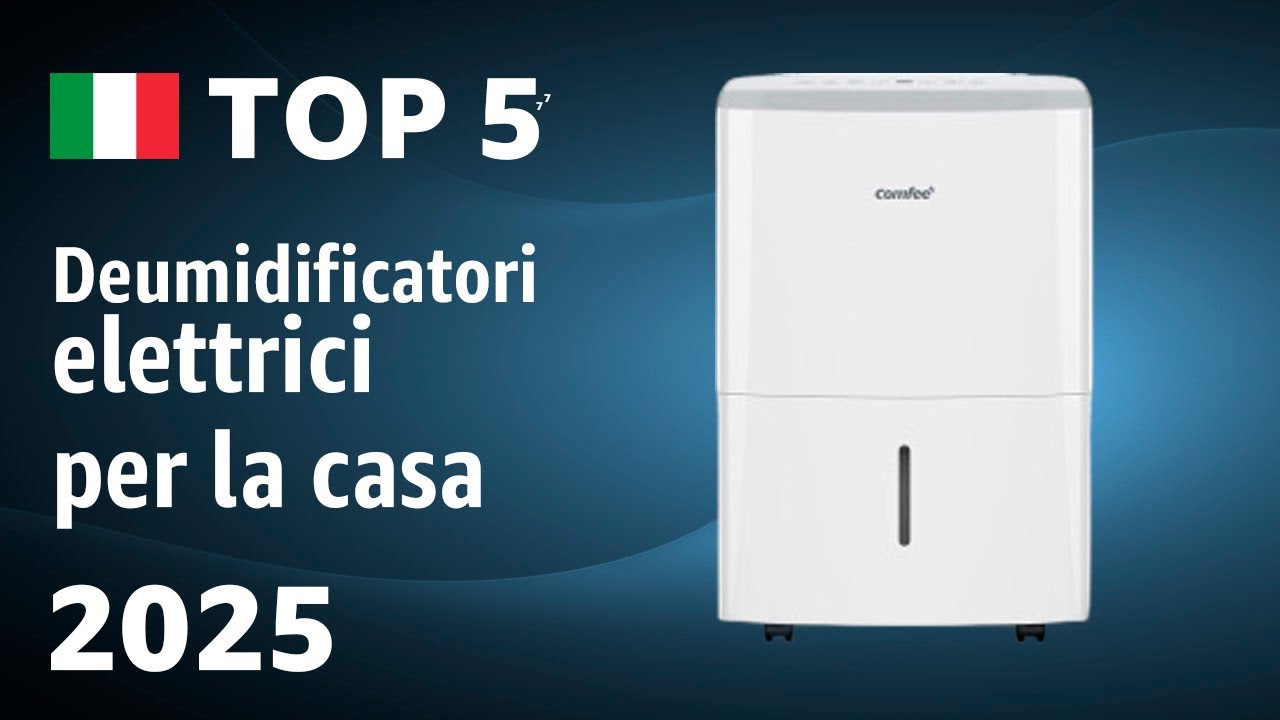 Comprare il migliore deumidificatore: la guida con la classifica dei