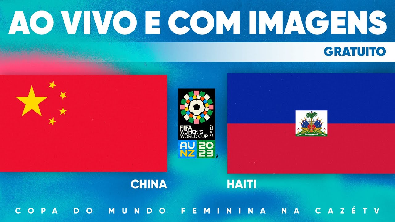 JOGO COMPLETO: CHINA X HAITI | 2ª RODADA | COPA DO MUNDO FEMININA FIFA™ 2023