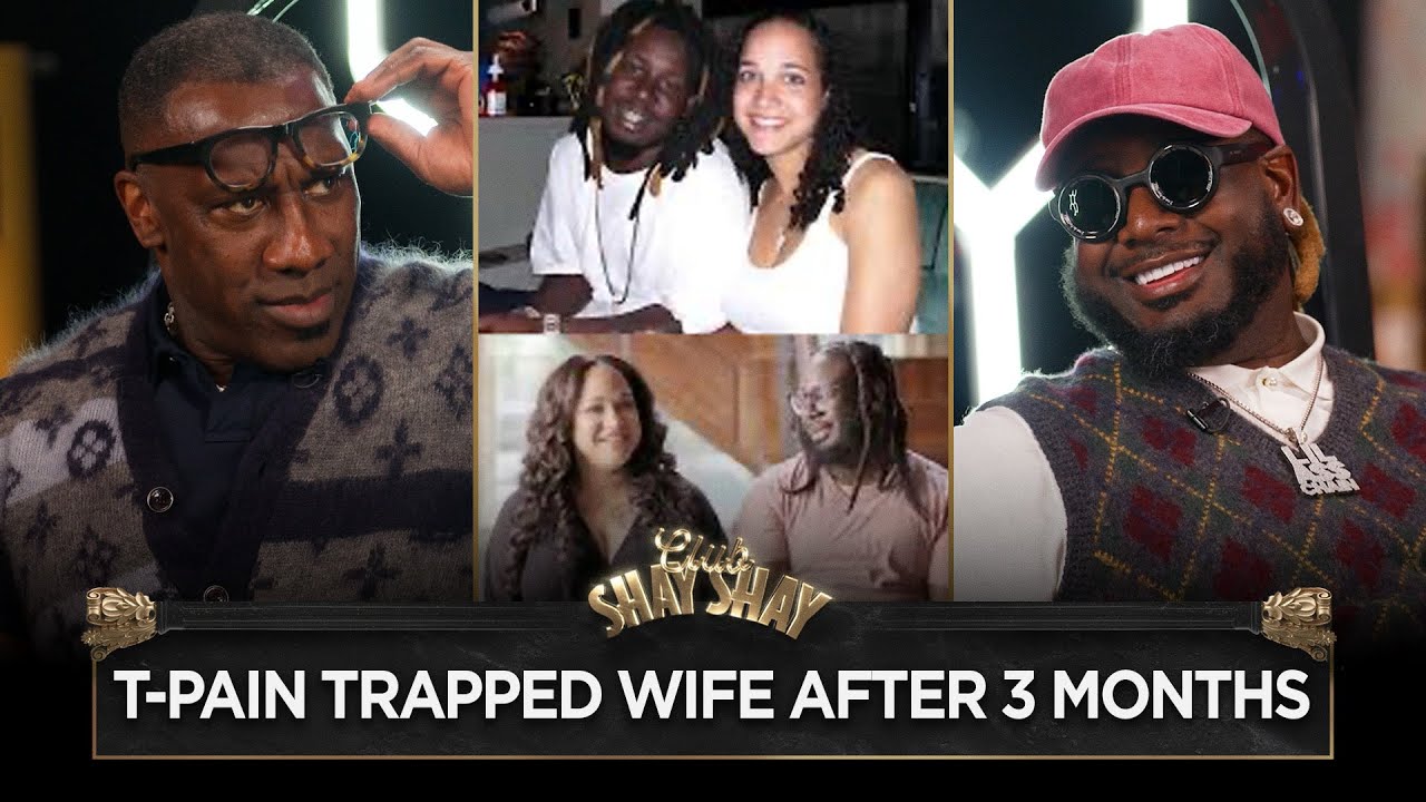 Жена T-Pain в ловушке после трёх месяцев отношений: «Моя жена меня любит, и дети меня не ненавидя...