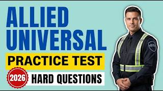 Allied Universal Training Practice Test 2026: 10 Practice Questions With Full Detailed Answer Keys