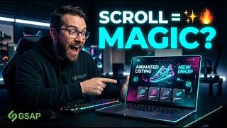 I Built an Ultra-Dynamic Scroll Animation Website using GSAP & HTML! 🔥 #shorts #webdevelopment