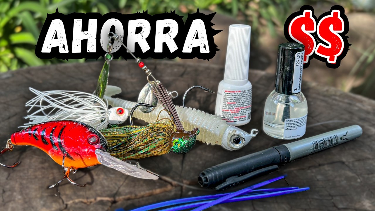 MODIFICA tus señuelos para que DUREN MÁS!! (Y AHORRA $$)