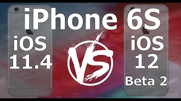 Speed Test : iPhone 6S - iOS 12 Beta 2 vs iOS 11.4 (iOS 12 Public Beta 1 Build 16A5308e)