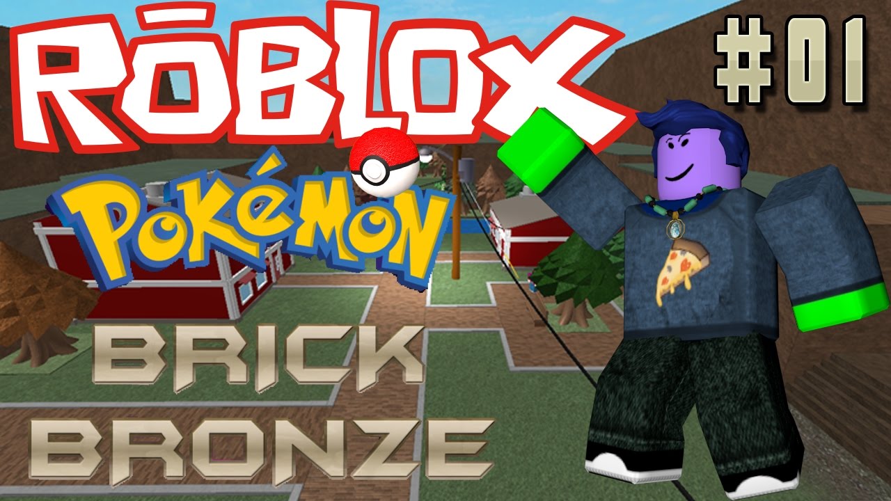 Roblox Pokemon Brick Bronze Episode 1 Chimchar YouTube 
