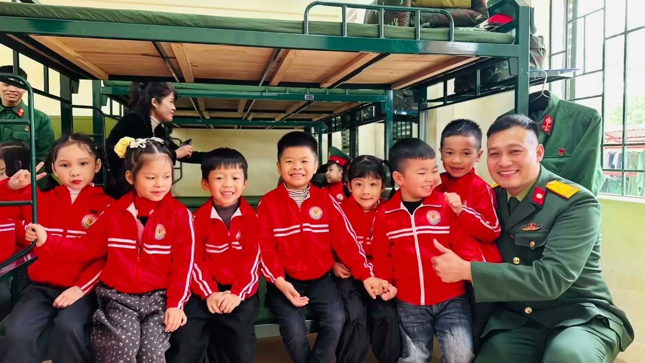 HOẠT ĐỘNG THĂM QUAN TRẢI NGHIỆM ĐƠN VỊ BỘ ĐỘI TẠI TIỂU ĐOÀN 2 - LỮ ĐOÀN THÔNG TIN 601