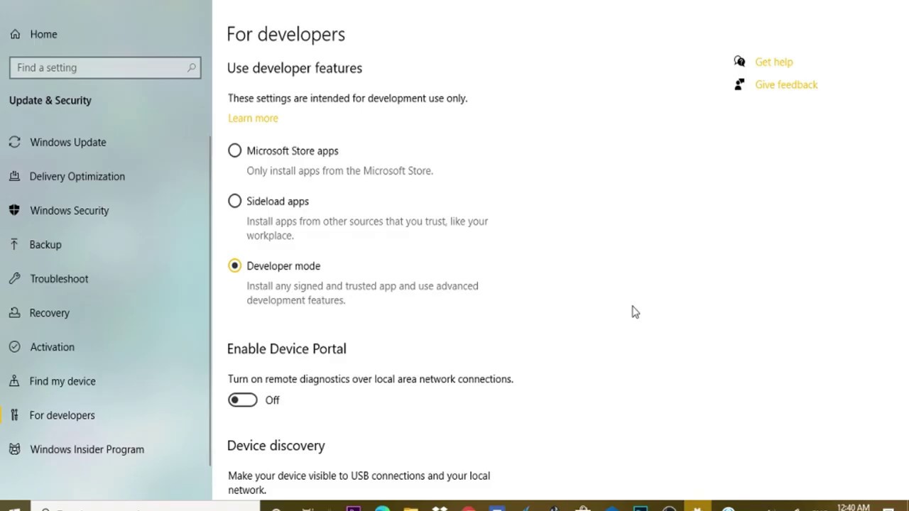 How to Activate DEVELOPER on Windows 10//8//7 - YouTube