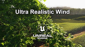 Ultra realistic wind Tree | Unreal Engine 5.1