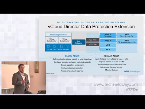 Dell EMC vCloud Director Data Protection with Colin Durocher