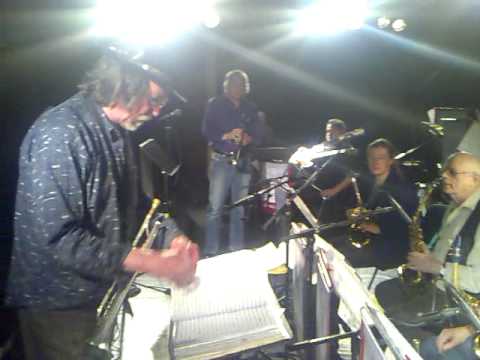Klaus Lenz Big Band Probe 28.3.2010 in Halle (germ...