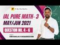 May/Jun 2021 WMA13 (Q4-6) - IAL Pure mathematics 3