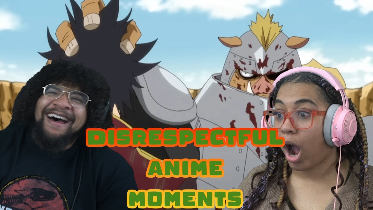 THE MOST DISRESPECTFUL MOMENTS IN ANIME HISTORY 7 | CJ Dachamp REACTION