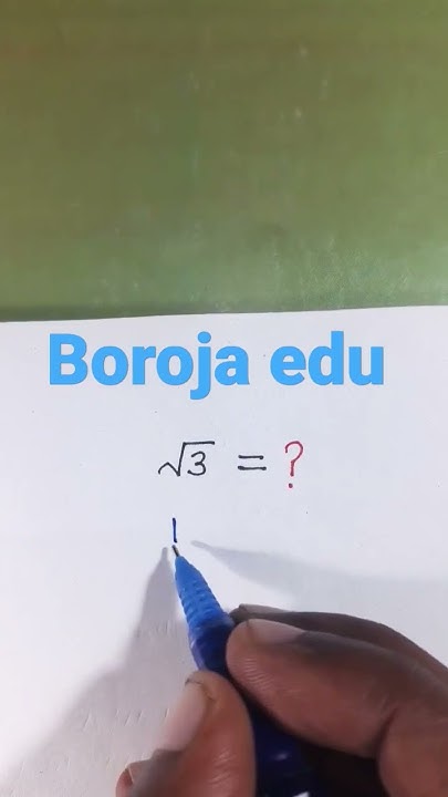 Root 3 Value Value Of Root 3 Root 3 maths shorts YouTube root-3-value-value-of-root-3-root-3-maths-shorts-youtube