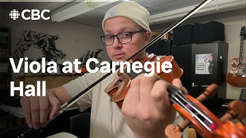 N.B. viola player heading to Carnegie Hall