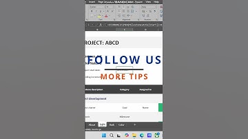 How to Make A Gantt chart is an agile project management in excel? #excel