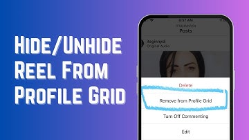 How to Hide/Unhide Instagram Reel Video from Profile Grid | Remove Reels   | Enable Instagram Reels