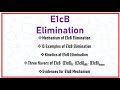 E1cB Elimination (13 Examples )