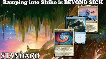 Ramping into Shiko is BEYOND SICK | TLA 4c Control | Standard Bo3 | MTG Arena