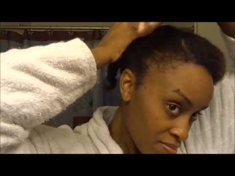 3 Easy Natural Hair Styles that Protect Your Edges - YouTube