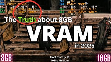 How bad is 8GB of VRAM in 2025? Medium vs Ultra Settings 1080p, 1440p