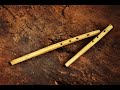 Hudebn nstroje ze stonku kopivy dvoudom  musical instruments made of nettle stem