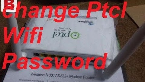 How to change Ptcl Wifi Password Urdu /Hindi