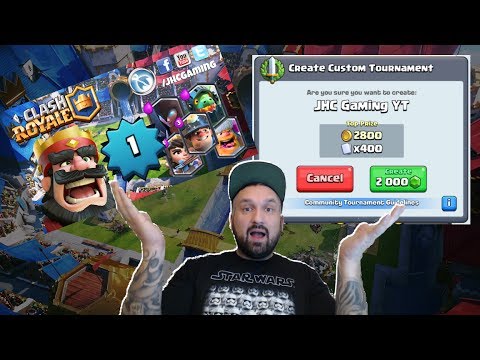 (REPLAY) Clash Royale level 1 action and 2000 GEMS tournament LIVE! - (REPLAY) Clash Royale level 1 action and 2000 GEMS tournament LIVE!
