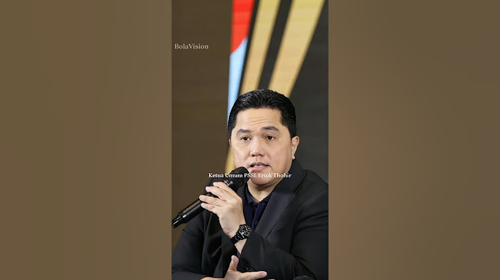 Pak Erick Thohir sindir AFC!!! 🔥🔥🔥⚽🇮🇩