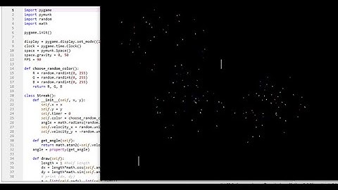 Firework Simulator | PyGame Projects