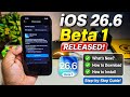 iOS 26.6 Beta 1 Released | How to Download & Install iOS 26.6 Beta 1 Update on iPhone