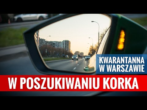 Jak koronawirus wpłynął na ruch na ulicach Warszawy?