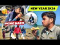 Celebrate new year 2k24 with friends  picnic masti vlog  bishal mahato official