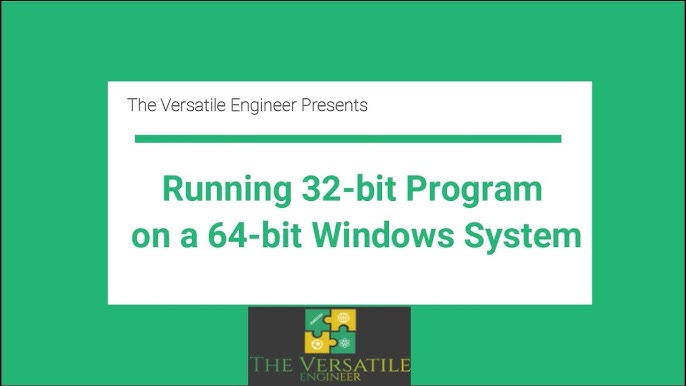 How to Run 32 Bit Programs on 64 Bit on Windows 11?