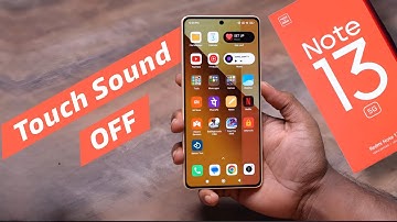 How to Set Sound in Redmi Note 13 | Touch Vibration & Sound OFF in Redmi Note 13 5g
