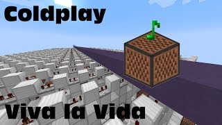 Viva la Vida - Coldplay - Minecraft Note Blocks 1.12