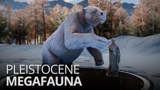 Scientifically accurate ice age megafauna size comparison