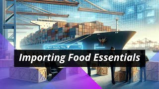 Mastering the Process: Importing Food and Beverage Products