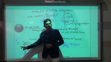 Integration-Application of Definite Integration-Part 1