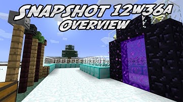 Minecraft Update - 12w36a Snapshot Overview