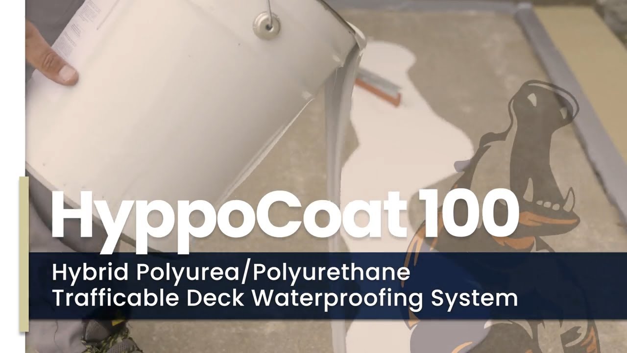 How To Install Hyppocoat 100 Waterproofing Membrane - YouTube